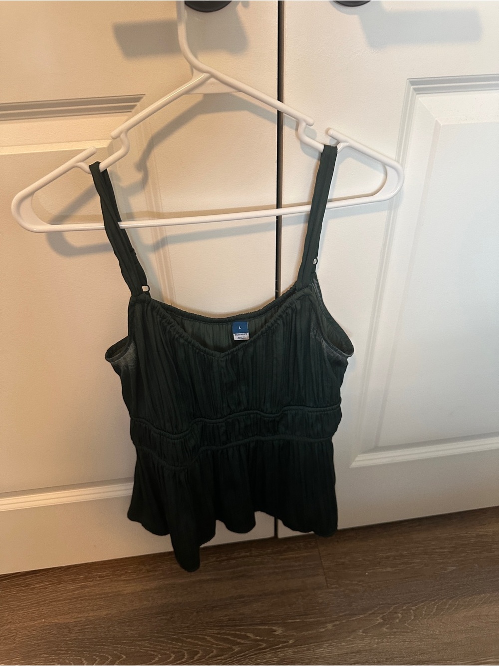 Old Navy Dark Green Tiered Camisole